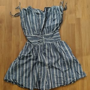 Free people xs striped dress